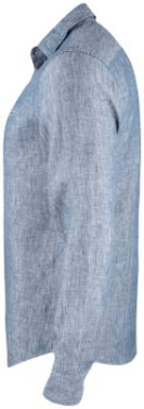 Summerland Linen – marškiniai (vyrams), Džinsinis melanžas - Cutter & Buck (3)