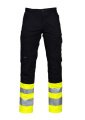 6523 – kelnės, EN ISO 20471 CLASS 1, Geltona/juoda