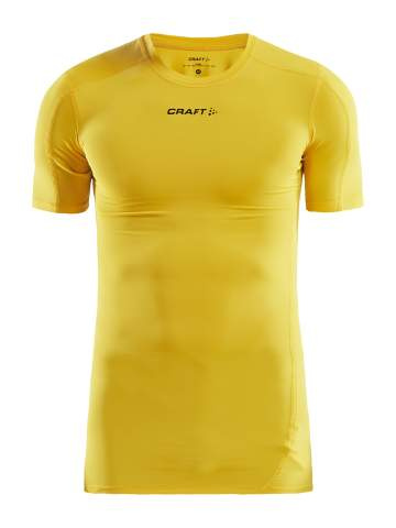 Pro Control Compression – marškinėliai, Švedijos geltona - Craft (1)