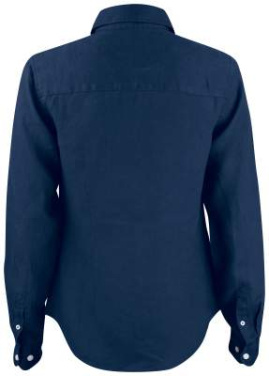 Summerland Linen – marškiniai (moterims), Tamsiai tamsiai mėlyna - Cutter & Buck (2)