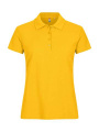Basic – polo marškinėliai (moterims), Citrina