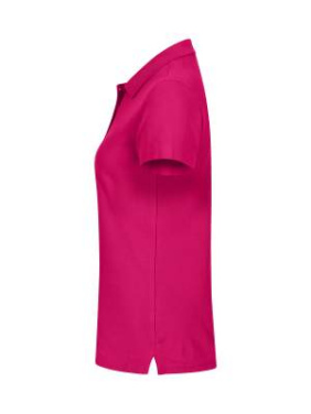 Basic – polo marškinėliai (moterims), ryški vyšninė - Clique (4)