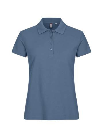 Basic – polo marškinėliai (moterims), Plieno mėlyna - Clique (1)