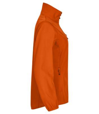 Classic – softshell striukė (moterims), Kraujo apelsinas - Clique (4)