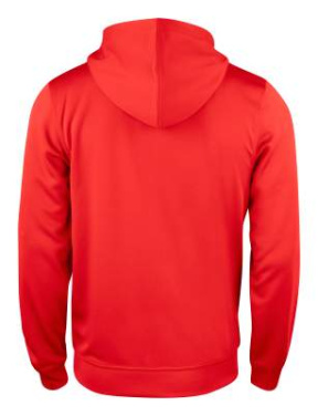 Basic Active Hoody – džemperis su užtrauktuku, raudona – Clique (2)