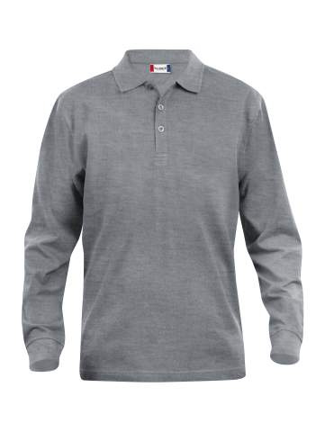 Klasikinis Lincoln L/S, pilka melanžas – Clique (1)