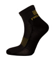 9089 TECHNICAL, LOW – kojinės, Pilka/juoda
