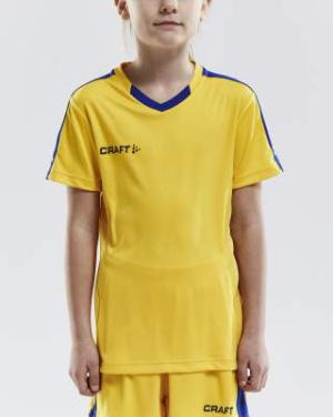 Progress Contrast – sportiniai marškinėliai (vaikams), Švedijos geltona / klubo koboltas - Craft (2)