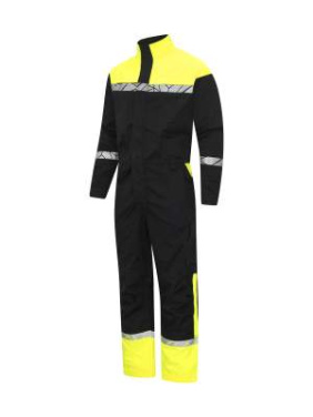 7601 9910-VIZ – kombinezonas, Juoda/Geltona - ProJob (2)