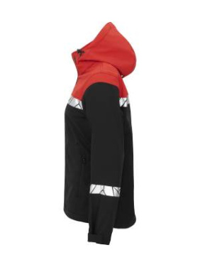 7417 9910-VIZ – softshell striukė (moterims), Juoda/Raudona - ProJob (4)