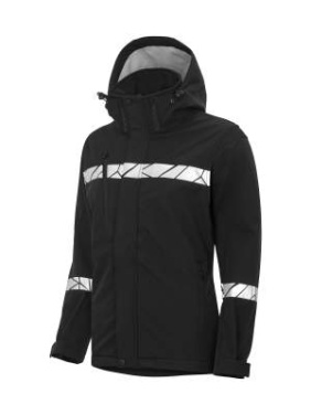 7417 9910-VIZ – softshell striukė (moterims), Juoda - ProJob (3)