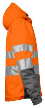 6424 EN ISO 20471 CLASS 3/2 – pašiltinta striukė (moterims), Oranžinė/pilka - ProJob (4)