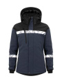 7418 PADDED, 9910-VIZ – softshell striukė (moterims), Tamsiai mėlyna/juoda
