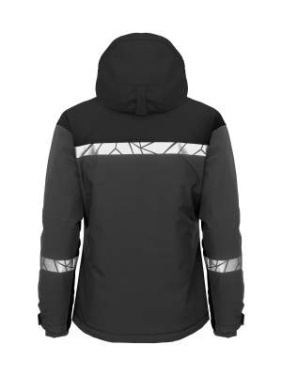 7418 PADDED, 9910-VIZ – softshell striukė (moterims), Pilka/juoda - ProJob (2)