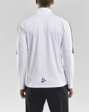 Progress Halfzip LS – marškinėliai (vyrams), Balta - Craft (3)