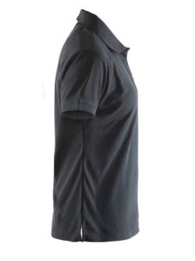 Shirt Pique Classic – polo marškinėliai (moterims), Juoda - Craft (4)