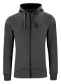 Classic Hoody – džemperis su užtrauktuku, antracito melanžas