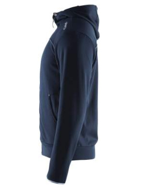 Leisure Hood – džemperis su užtrauktuku (vyrams), Dk Navy - Craft (3)