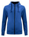 Classic Hoody – džemperis su užtrauktuku (moterims), karališkoji mėlyna