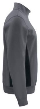 2128, HALF ZIP – džemperis, Pilka - ProJob (4)