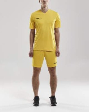 SQUAD GO SOLID – sportiniai marškinėliai (vyrams), Švedijos geltona - Craft (2)