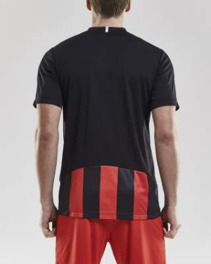 Progress Stripe – sportiniai marškinėliai (vyrams), Juoda/Ryškiai raudona - Craft (3)