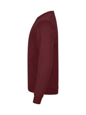 Basic – džemperis apvalia iškirpte, bordo - Clique (2)