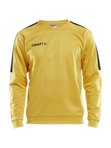 Progress R-Neck – megztinis (vyrams), Švedija Geltona/Juoda - Craft (1)