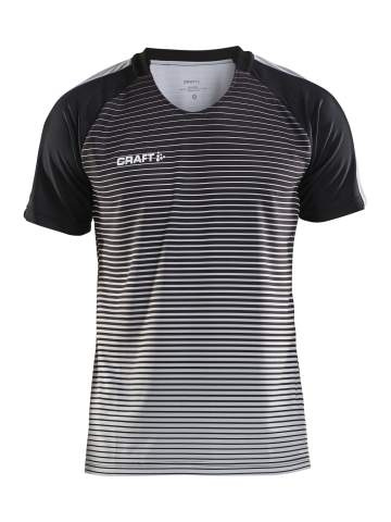 Pro Control Stripe – sportiniai marškinėliai (vyrams), Juoda/Platina - Craft (1)