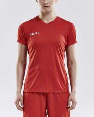 SQUAD GO SOLID – sportiniai marškinėliai (moterims), Ryškiai raudona - Craft (2)
