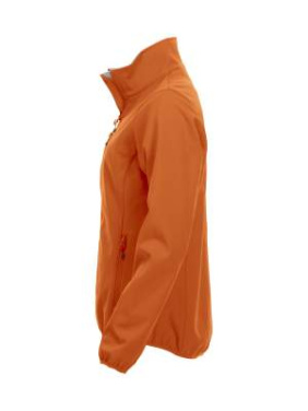 Basic Ladies – softshell striukė, kraujo apelsinas – Clique (3)