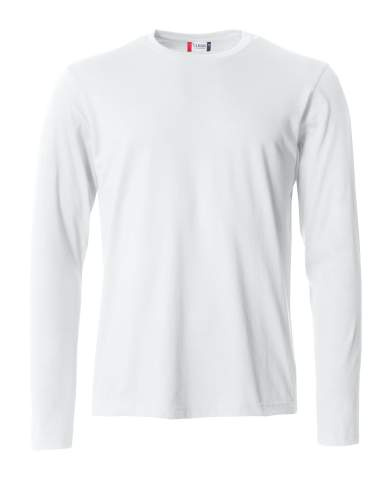 Basic-T L/S – marškinėliai, balta - Clique (1)