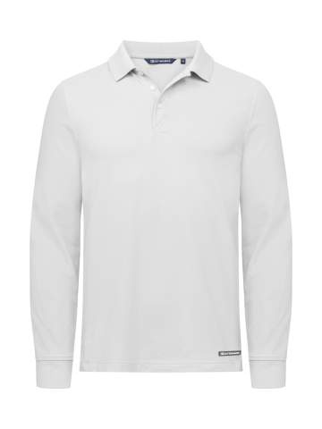 Advantage Long Sleeve – polo marškinėliai (vyrams), Balta - Cutter & Buck (1)