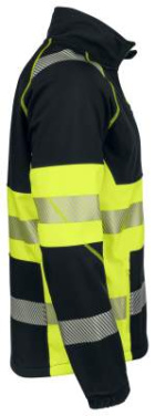 6443 EN ISO 20471 CLASS 1 – softshell striukė, Geltona/juoda – ProJob (4)