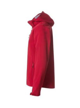 Basic Softshell – džemperis su gobtuvu, raudona – Clique (3)