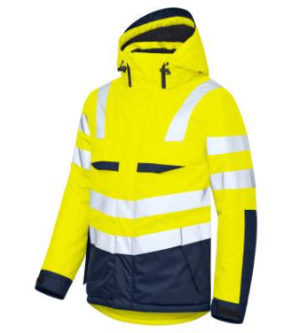 6425 FUNCTIONAL, PADDED EN ISO 20471 CLASS 3 – striukė, Geltona/tamsiai mėlyna - ProJob (3)