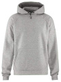 ADV Join – džemperis su gobtuvu (vyrams), Pilka melanža