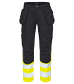 6560 – kelnės, EN ISO 20471 CLASS 1, Geltona/juoda