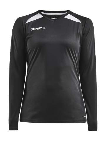 PRO Control Impact Ls – marškinėliai (moterims), Juoda/balta - Craft (1)