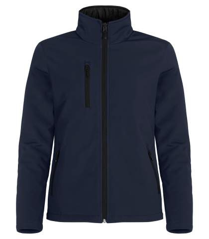 Padded – softshell striukė (moterims), Tamsiai tamsiai mėlyna - Clique (1)