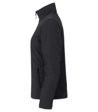 Padded – softshell striukė (moterims), Juoda - Clique (3)