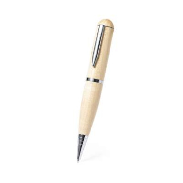USB rutulinis rašiklis Kornon 16GB – Makito (3)