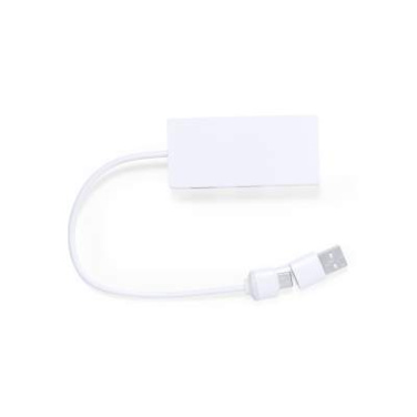 USB šakotuvas Hevan, Balta – Makito (3)