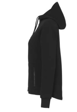 Anzac Lady FZ Hood – džemperis su gobtuvu, Juoda – D.A.D (4)
