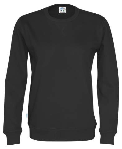 Crew Neck Man – džemperis, Juoda – Cottover (1)