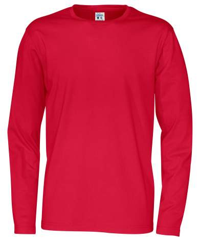 Long Sleeve Man – marškinėliai, Raudona – Cottover (1)