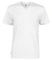 T-shirt Man – megztinis V formos kaklu, Žalia