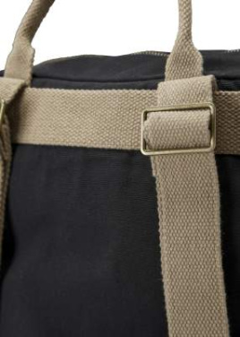 Drobės kuprinė, Juoda – Cottover (4)