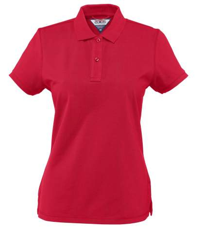 Parkes Lady shirt – polo marškinėliai, Raudona – D.A.D (1)