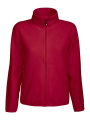 Warren Lady Fullzip – džemperis, Raudona